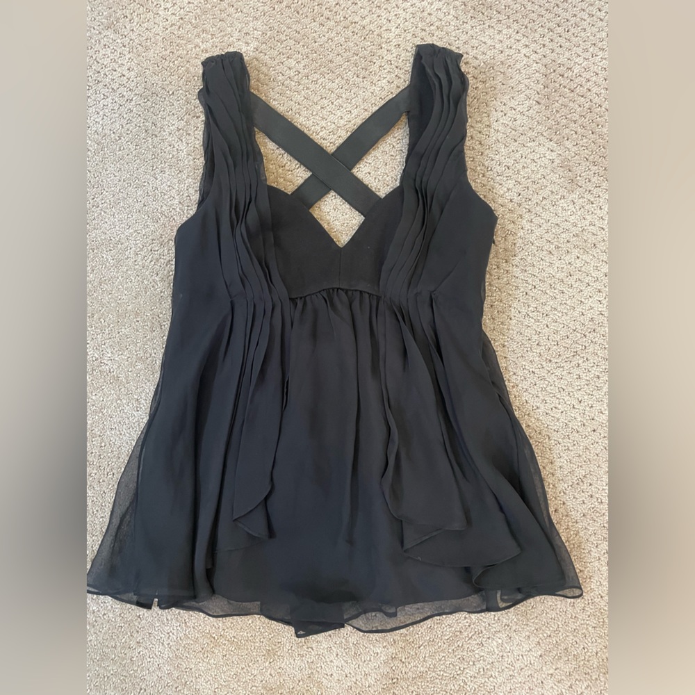 LaRok Low Back Babydoll Top